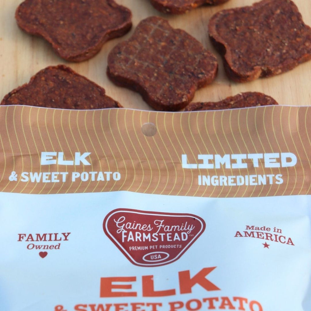 Elk & Sweet Potato Soft Dog Treats