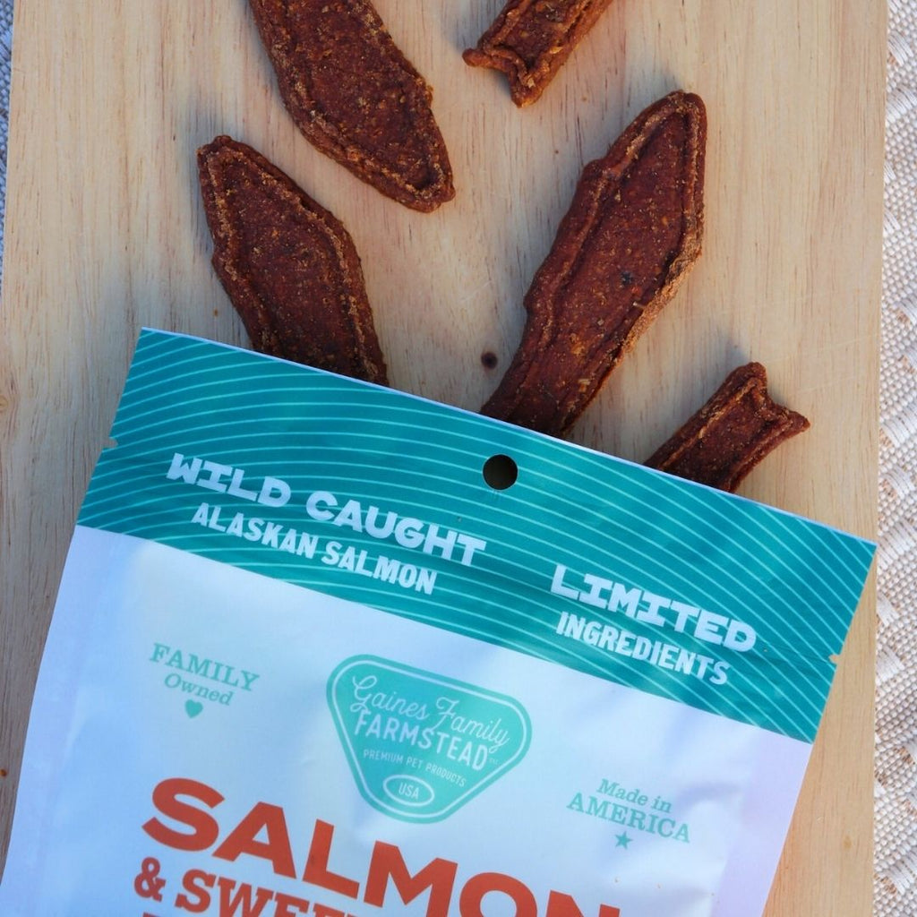 Salmon & Sweet Potato Fillet Dog Treats