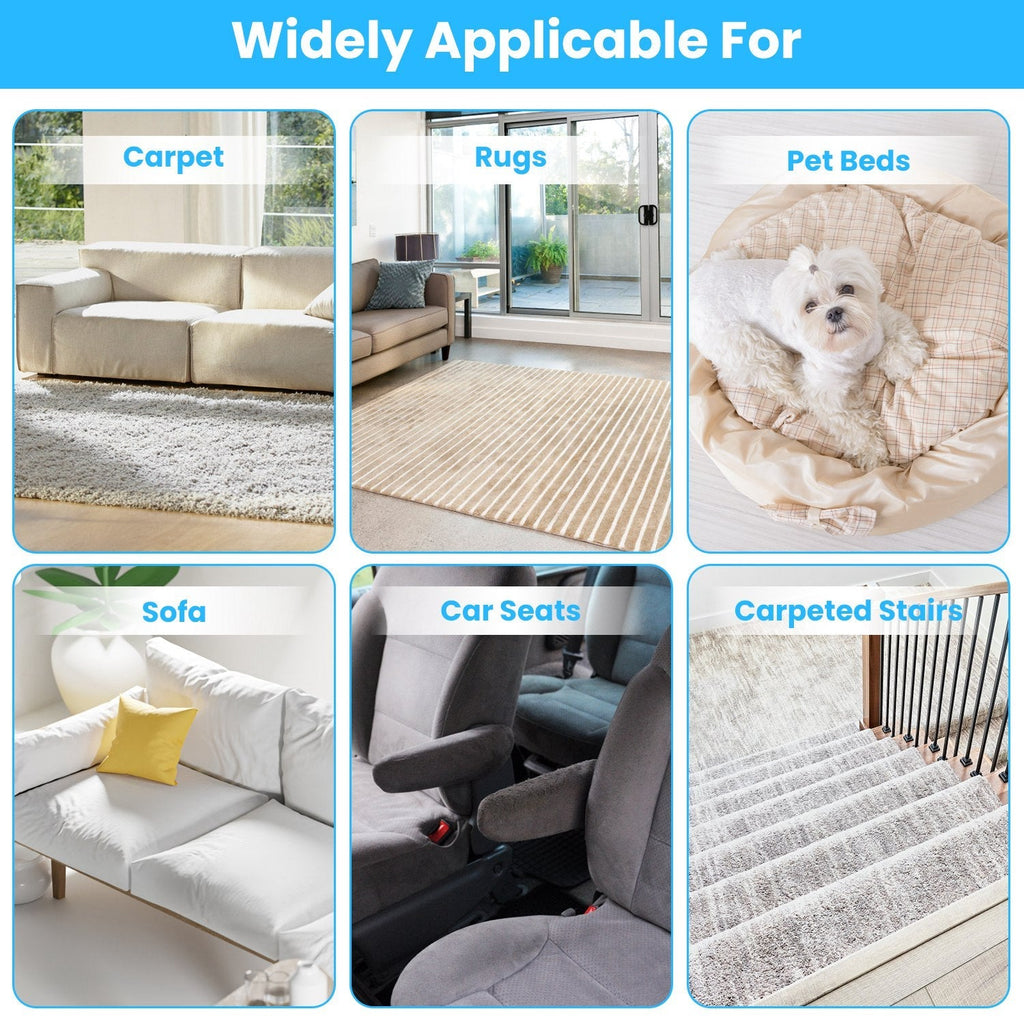 Pet Hair Removal Rake with Telescopic Handle