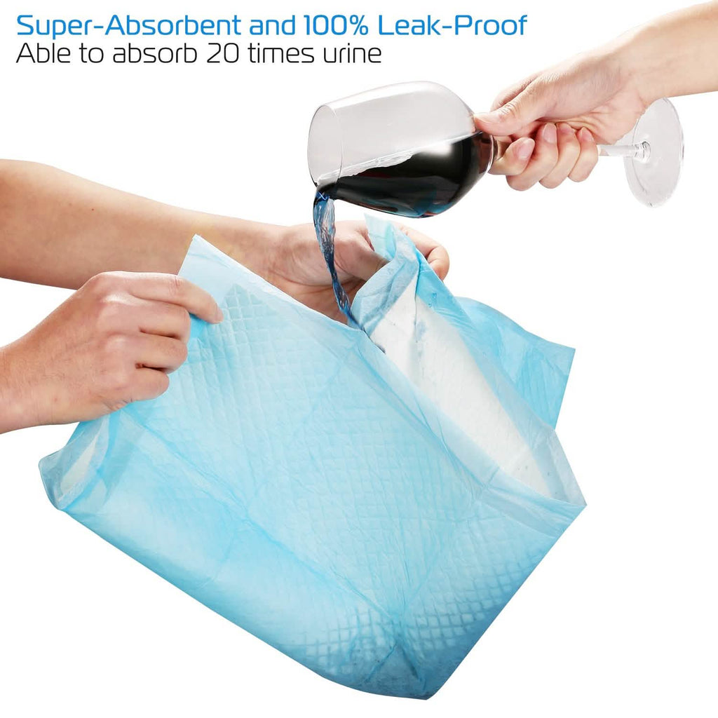 Dog Training Pads, 24" x 18", 50-Pack, Super Absorbent