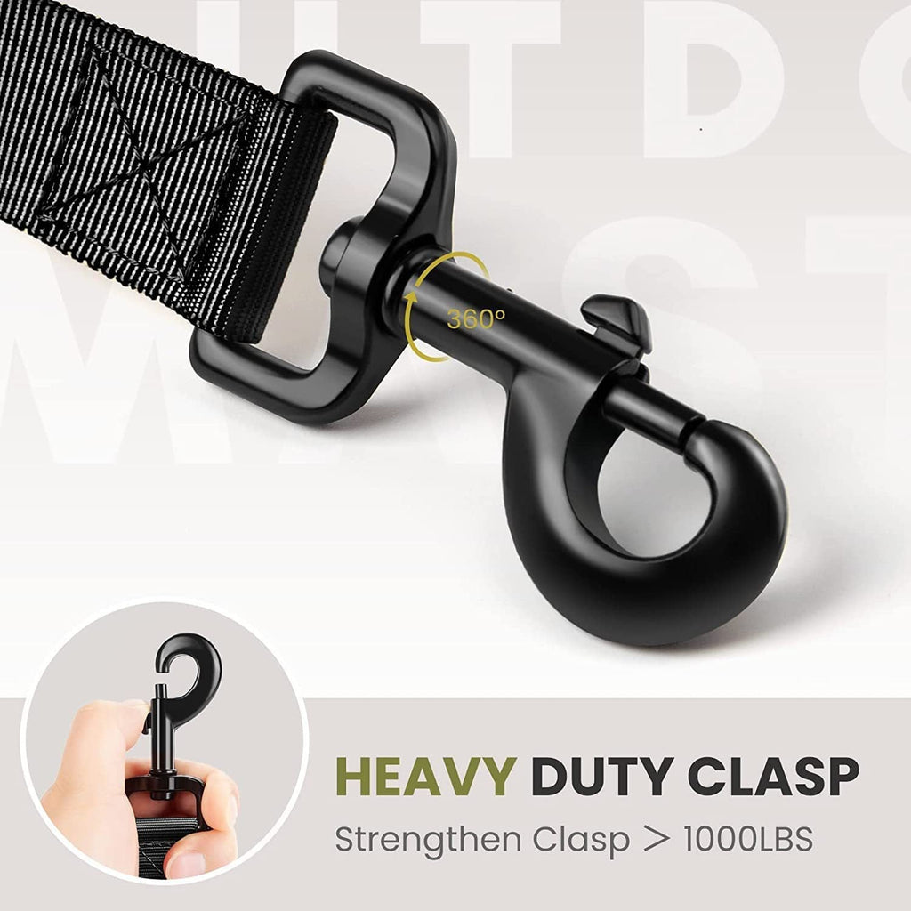 Tactical Dog Leash for Medium and Large Dogs, Adjustable Nylon