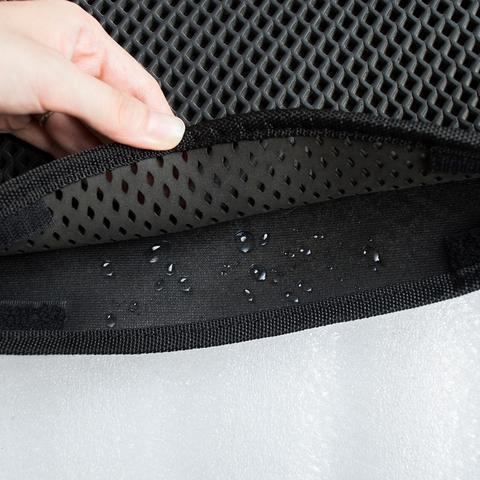 EVA Cat Litter Mat – Waterproof, Foldable, Black or Grey, S–L