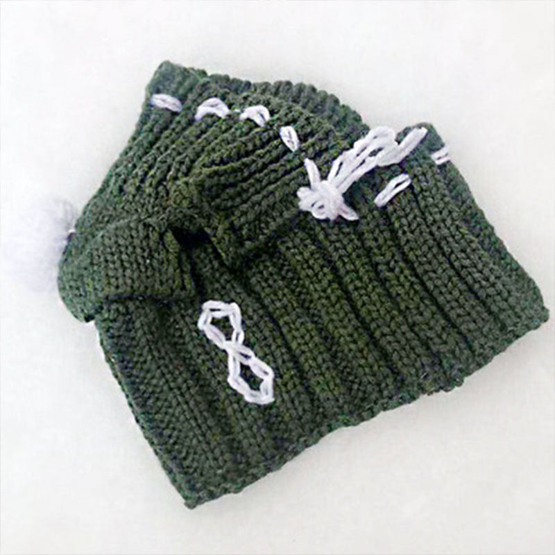 Cotton Winter Hat for Female Dogs – Solid Colors