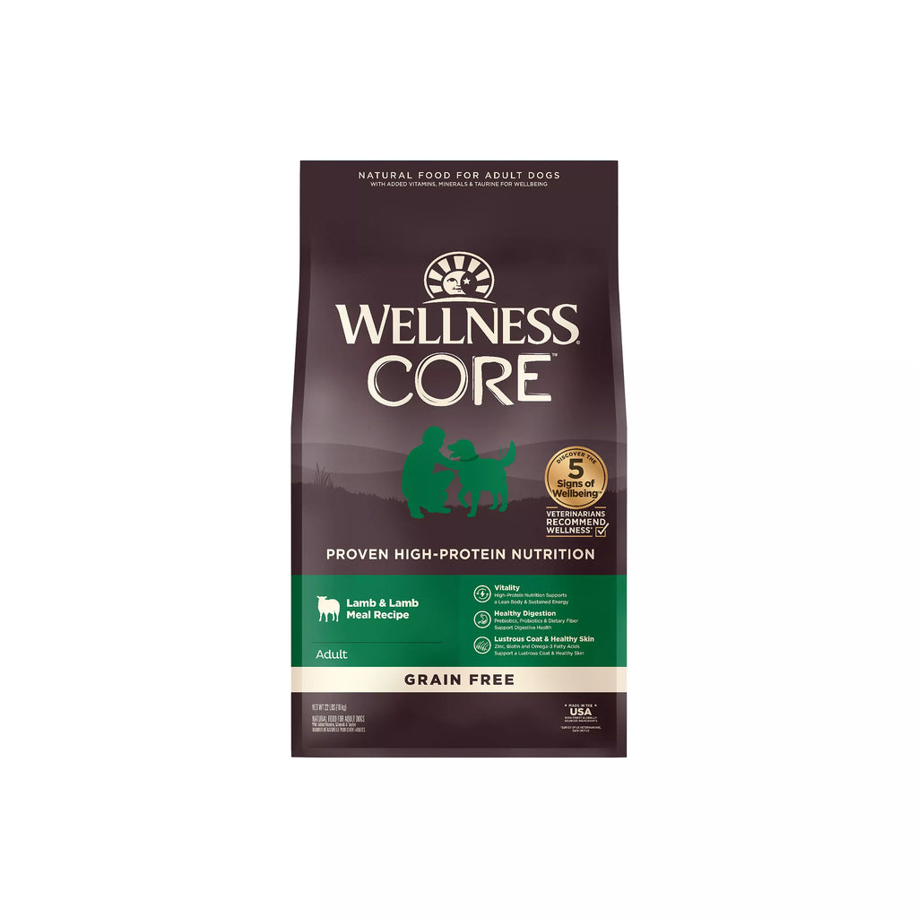 Grain-Free Lamb & Vegetable Dry Dog Food for Adults