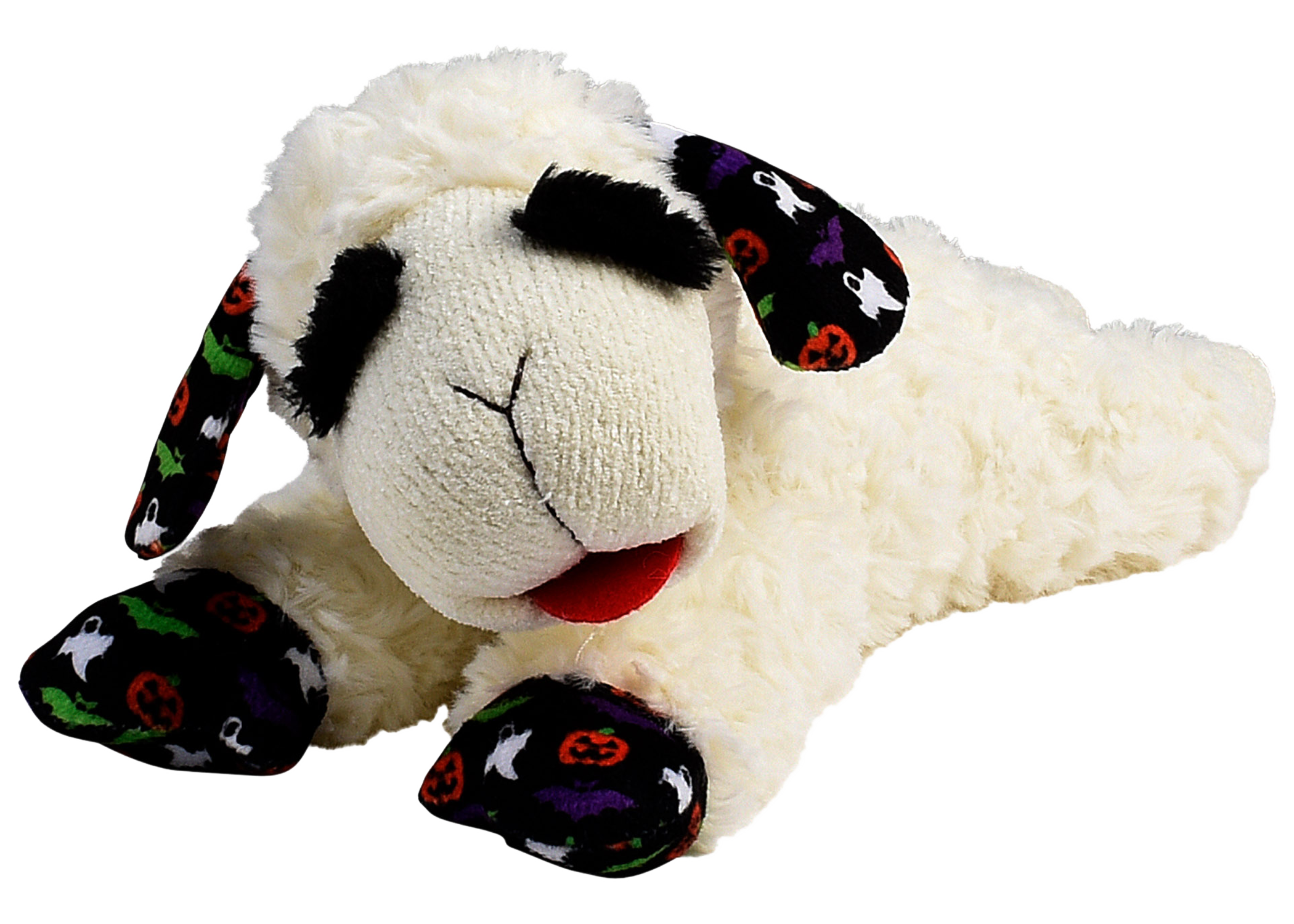 Halloween Lamb Chop Plush Dog Toy with Squeaker