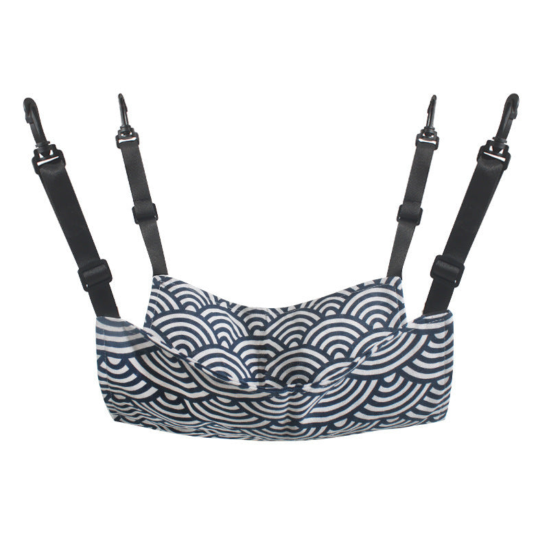 Adjustable Cat Hammock Bed – Canvas or Plush, Multiple Sizes