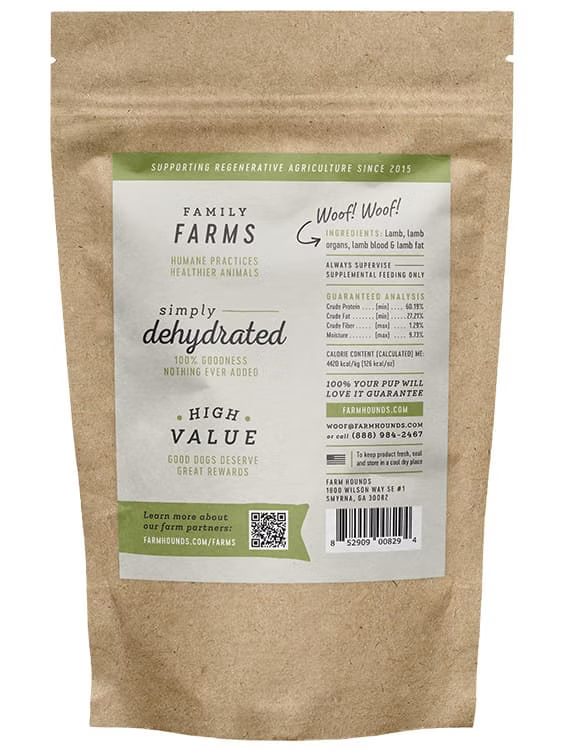 Lamb Strips Dog Treats – 100% Pasture-Raised Lamb