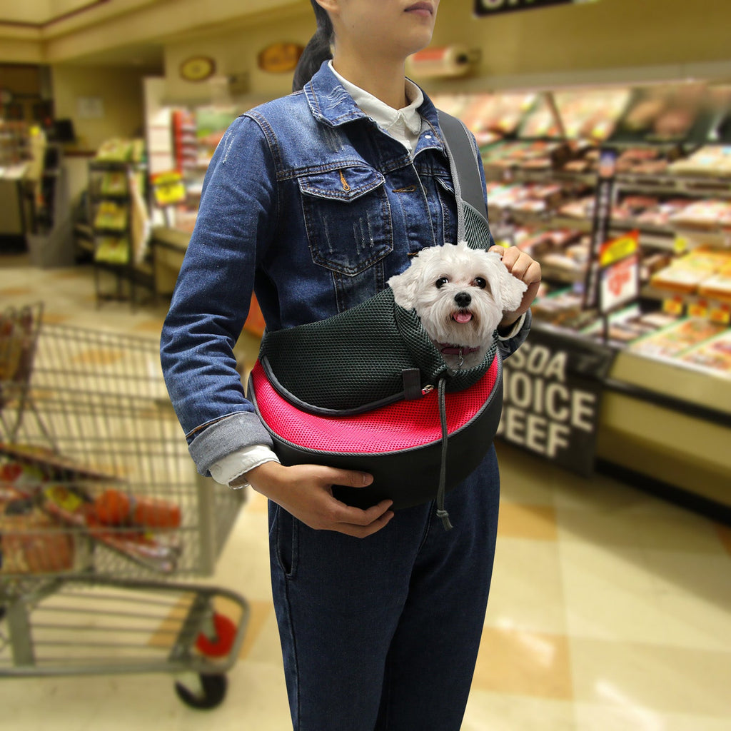 Hands-Free Pet Carrier Sling Bag for Small Dogs and Cats
