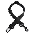 Pet Vehicle Retractable Safety Rope – Adjustable Nylon, Black