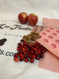 Apple & Cranberry Dog Treats with Whole Wheat Flour