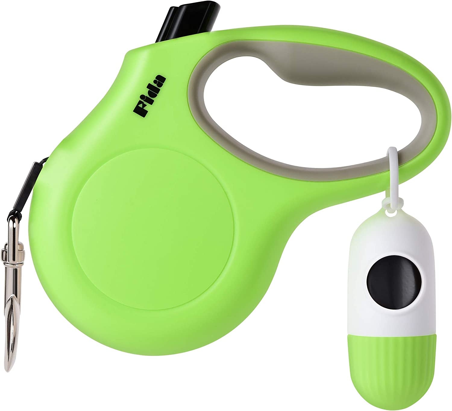 16ft Retractable Leash for Small Dogs and Cats, Reflective, with Waste Bag Dispenser