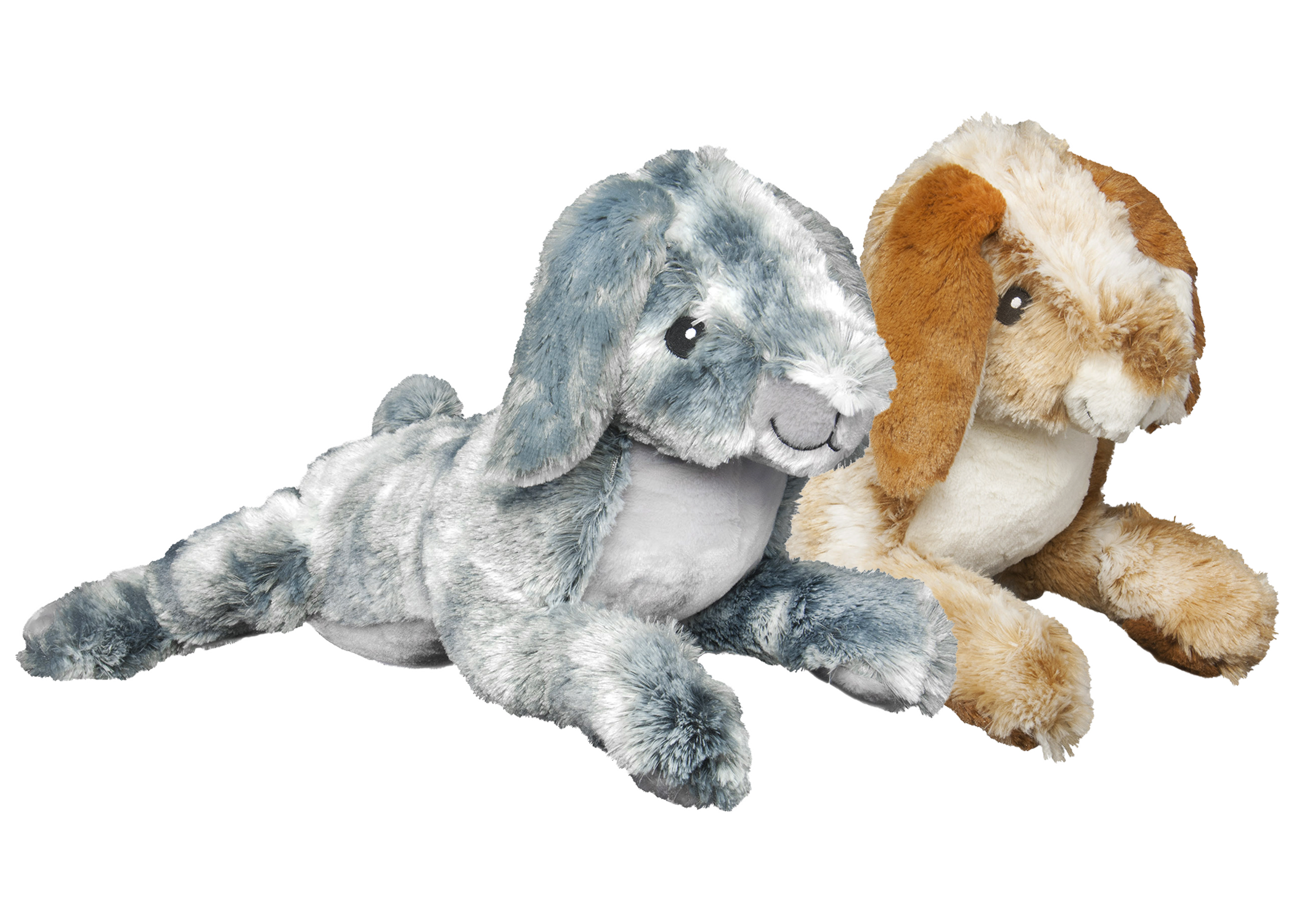 Thumperz 24" Extra-Long Plush Bunny Dog Toy with Squeaker