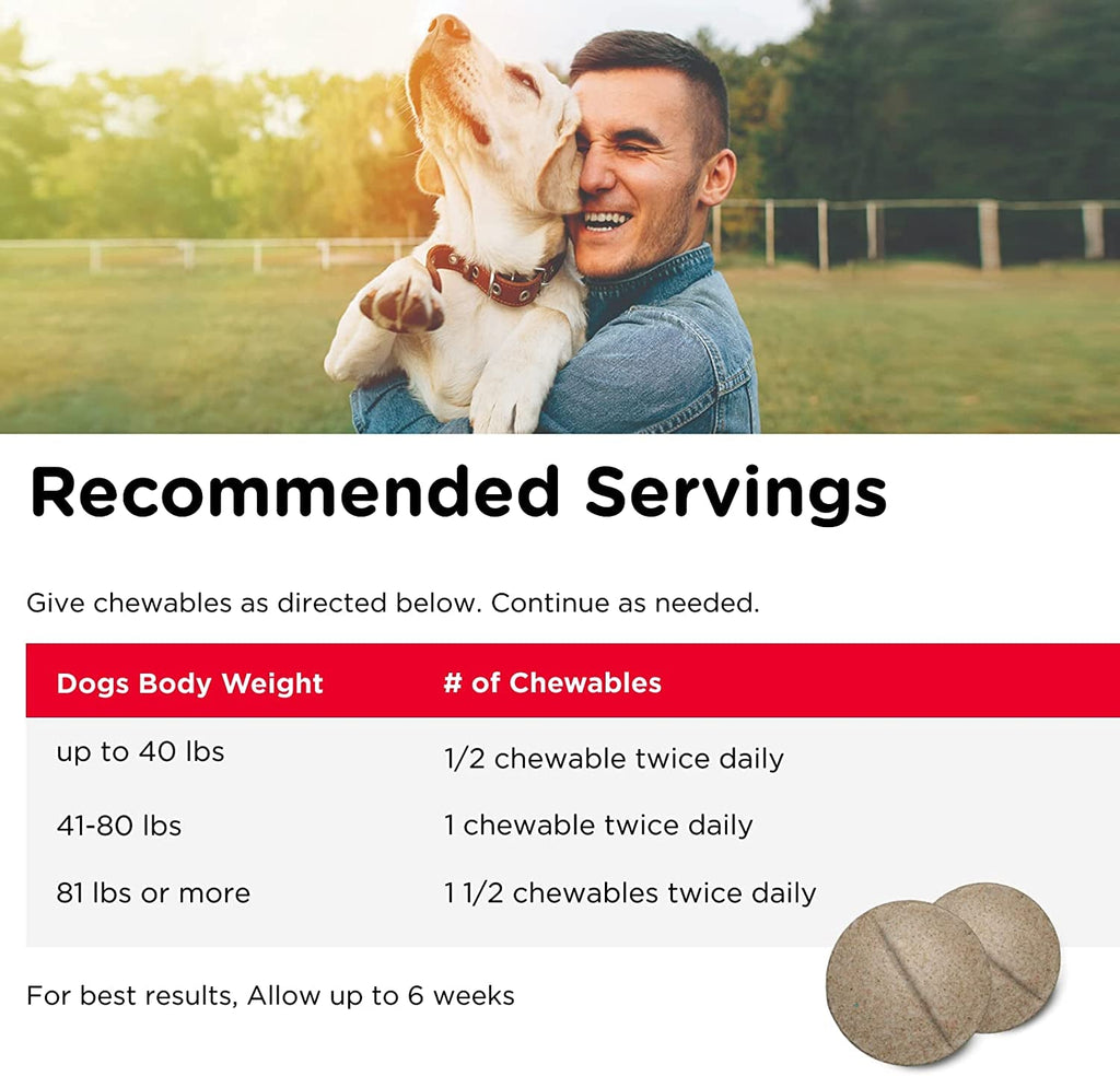 Advanced Strength Hip & Joint Chewable Tablets for Senior Dogs