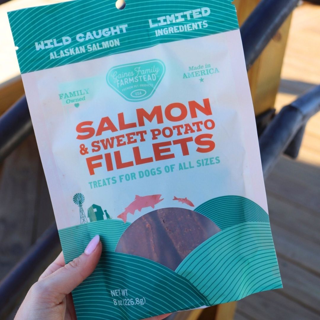 Salmon & Sweet Potato Fillet Dog Treats