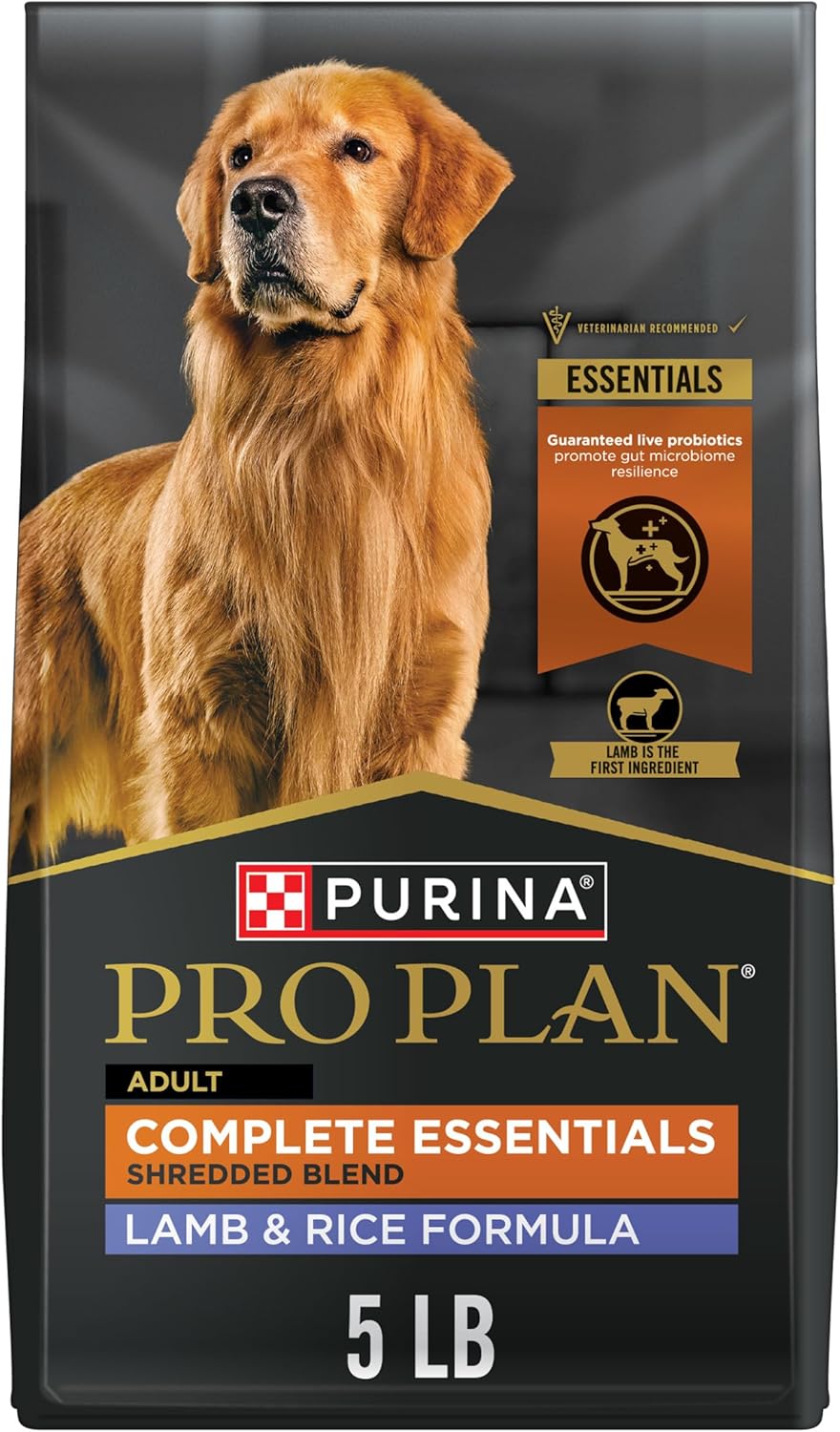 Lamb and Rice Dry Dog Food with Probiotics for Adult Dogs