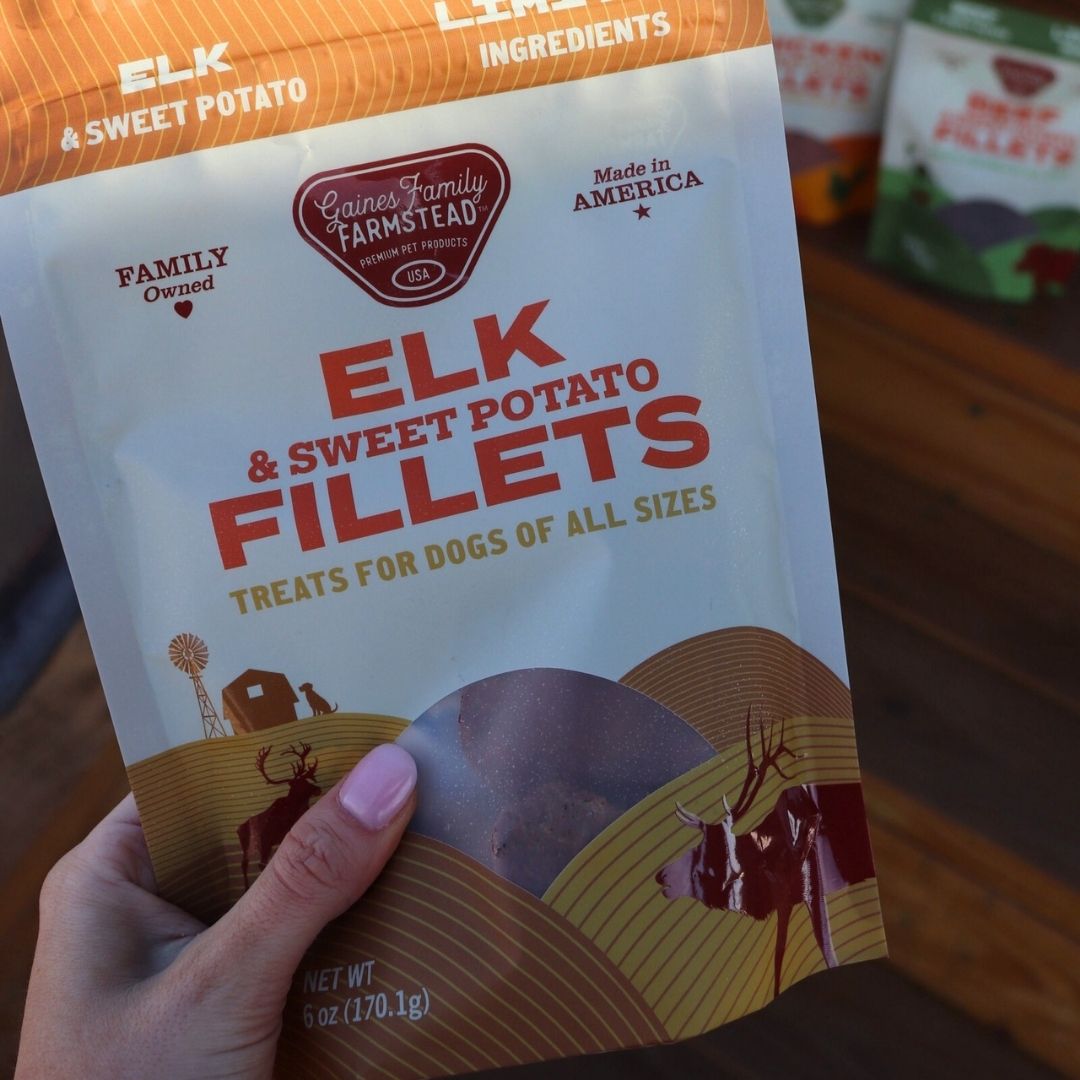 Elk & Sweet Potato Soft Dog Treats
