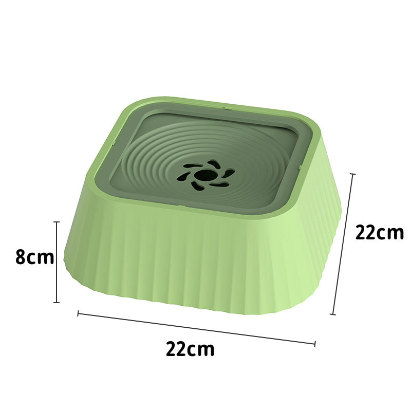 Floating Water Bowl for Pets, 1300ml Anti-Spill Design