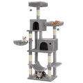 78" Multi-Tier Cat Tree with Condos and Perches