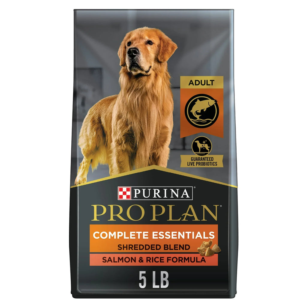 Salmon & Shredded Blend Dry Dog Food for Adult Dogs