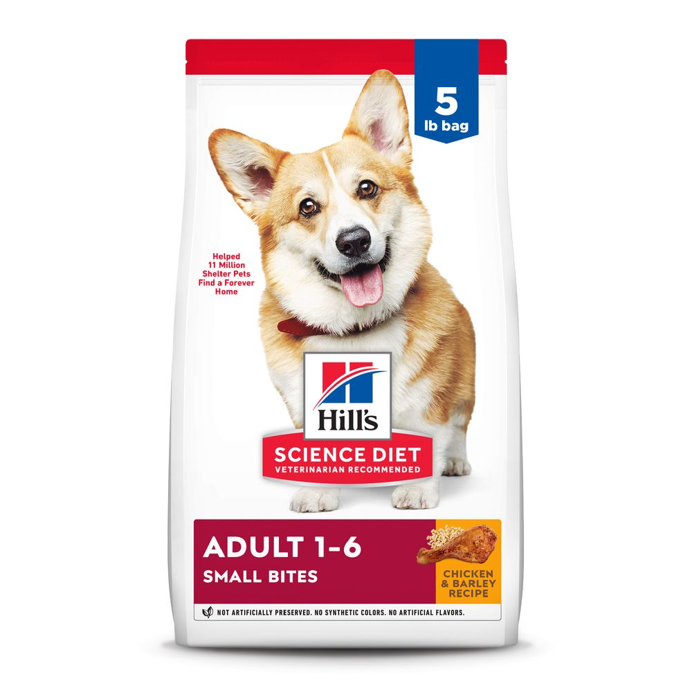 Hill's Science Diet Small Bites Adult Dry Dog Food, Chicken Flavor
