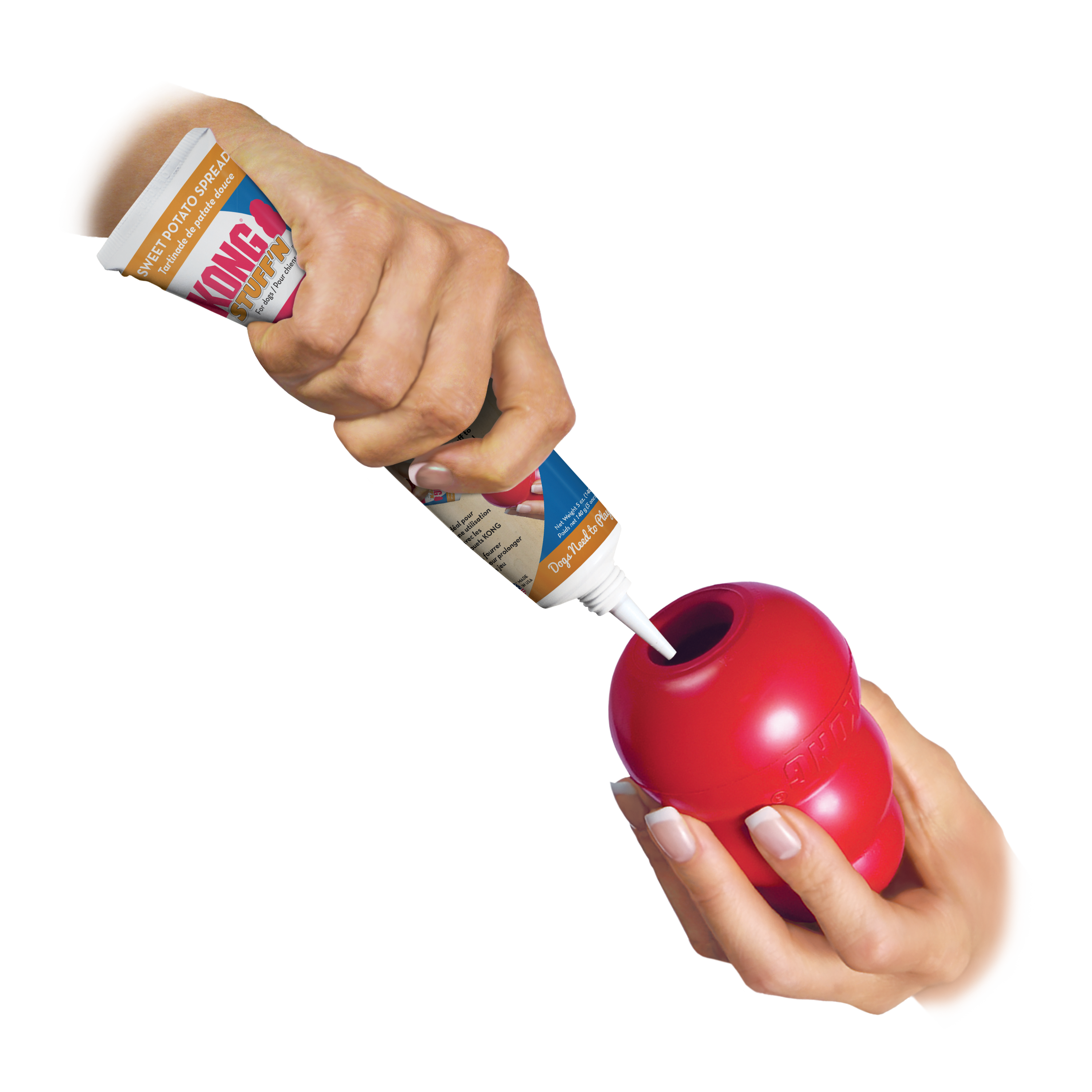 KONG STUFF’N Dog Treat Tube for Toy Filling and Training