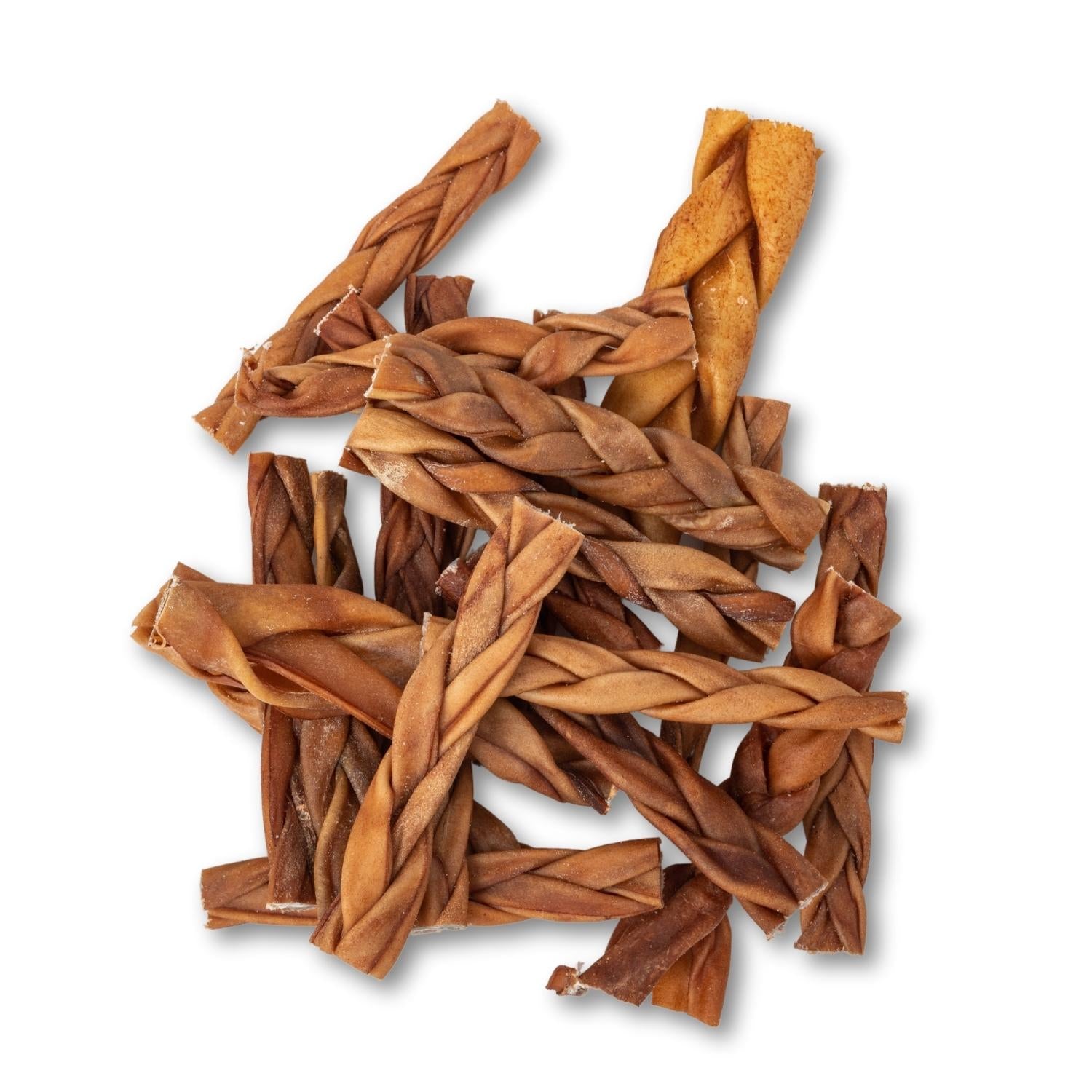 6-Inch Braided Collagen Sticks for Dogs, 100% Beef Dermis