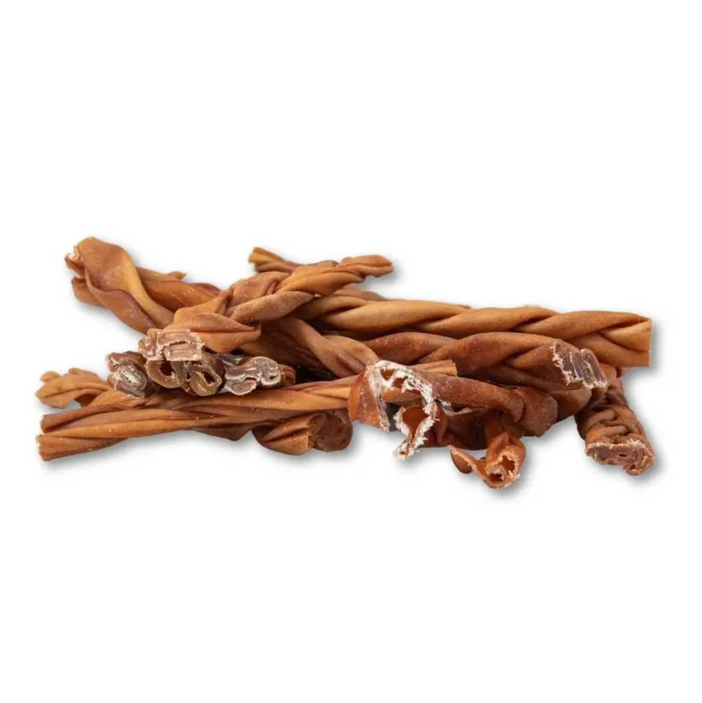 6-Inch Braided Beef Collagen Sticks for Dogs