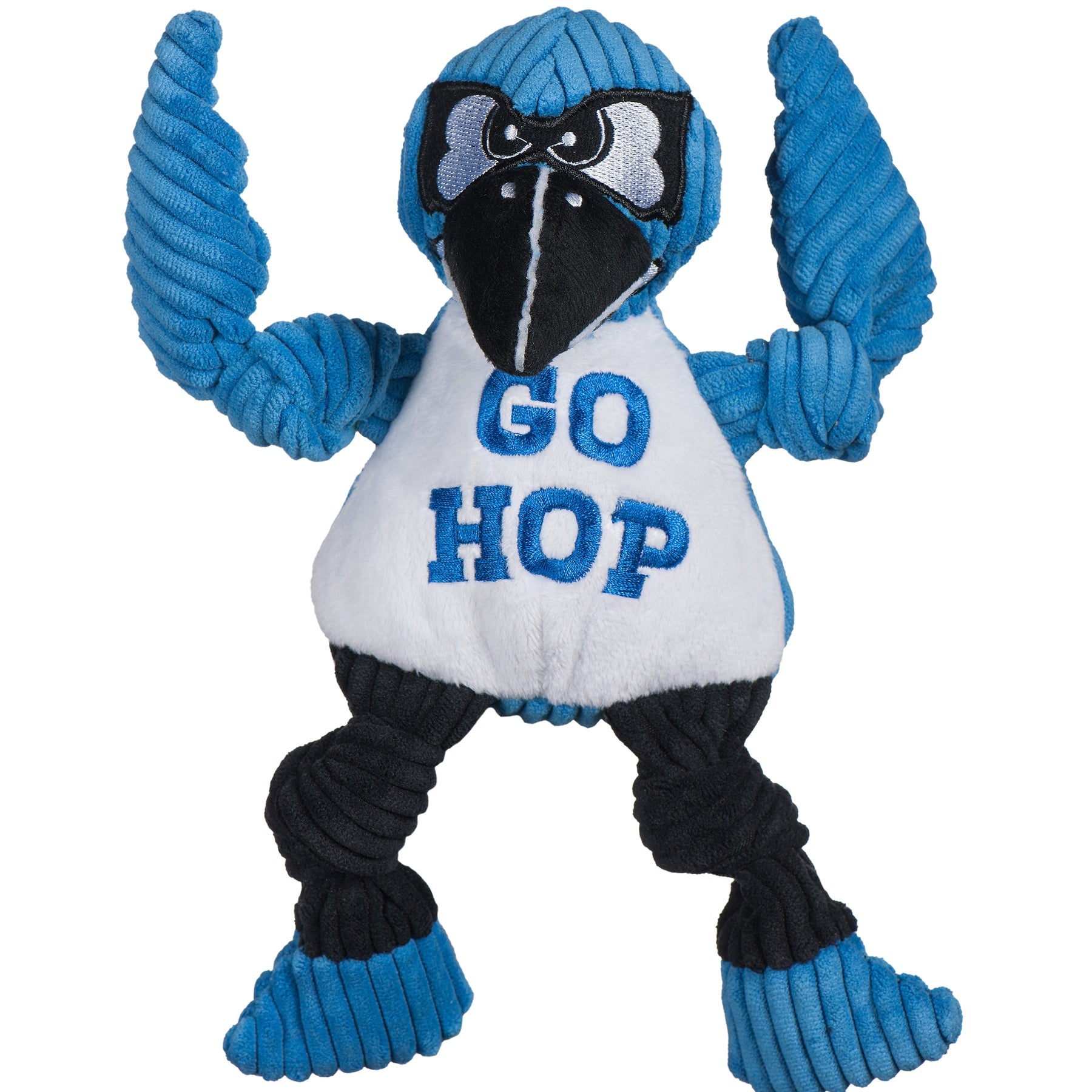 Johns Hopkins Jay the Blue Jay Plush Dog Toy