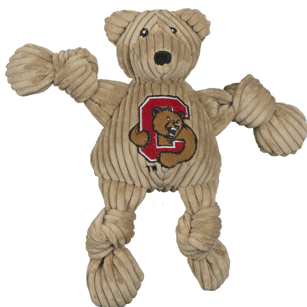 Cornell University Big Red Bear Knottie Plush Dog Toy, Large