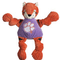 Clemson Tiger Mascot Plush Dog Toy with Squeakers