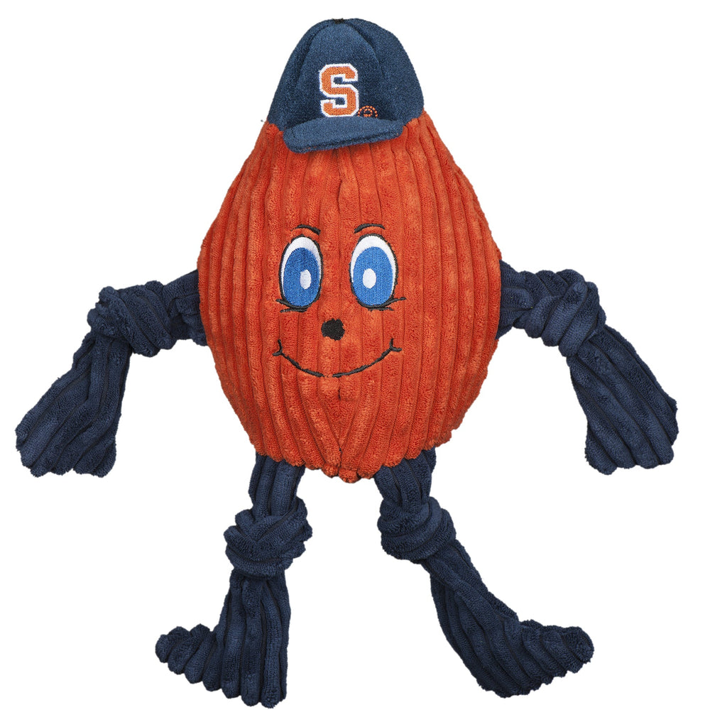 Syracuse Otto the Orange Plush Dog Toy
