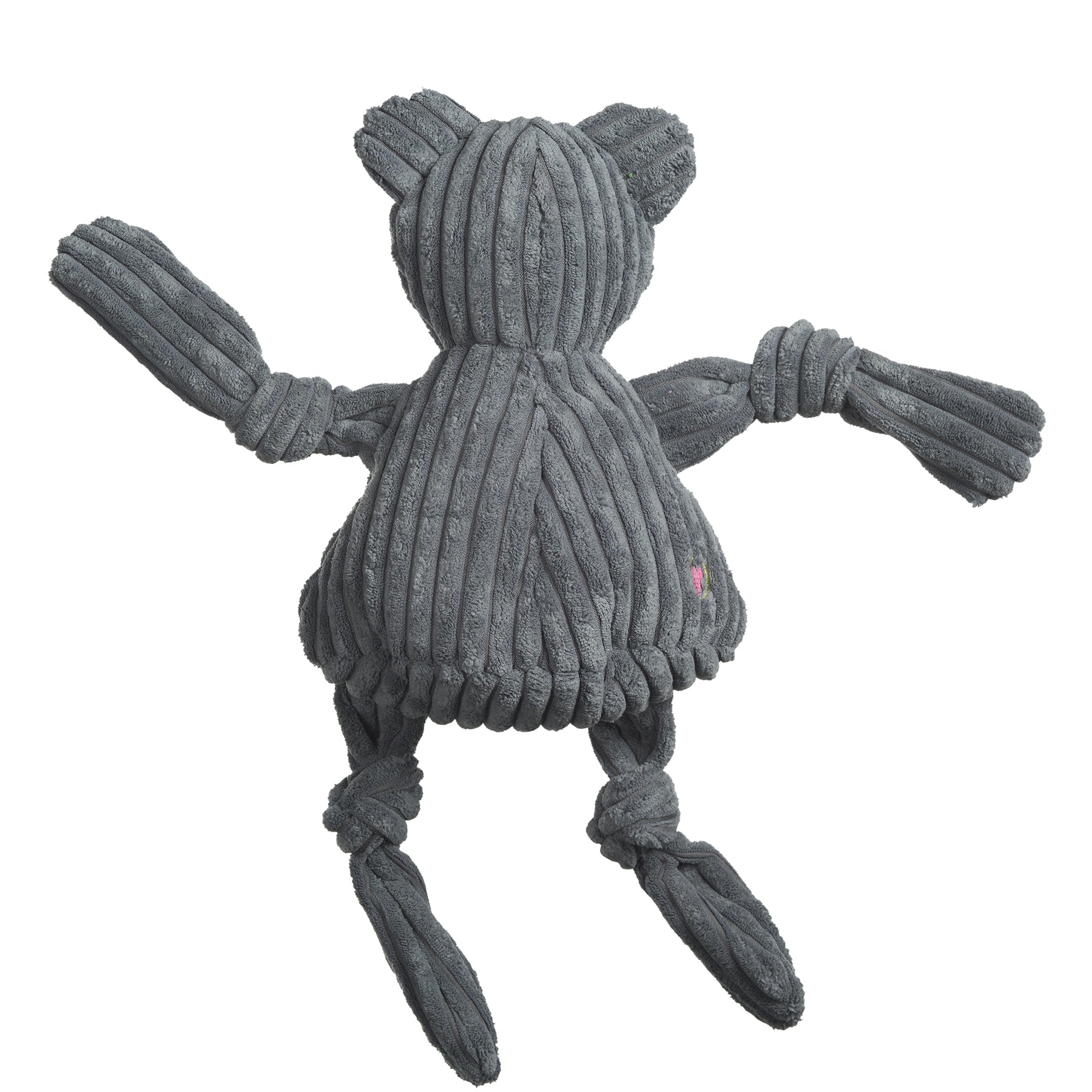 Stanford University Bear Dog Toy with Squeakers and Knotted Limbs