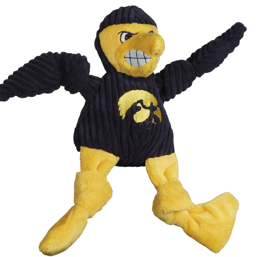 University of Iowa Herky the Hawk Plush Dog Toy