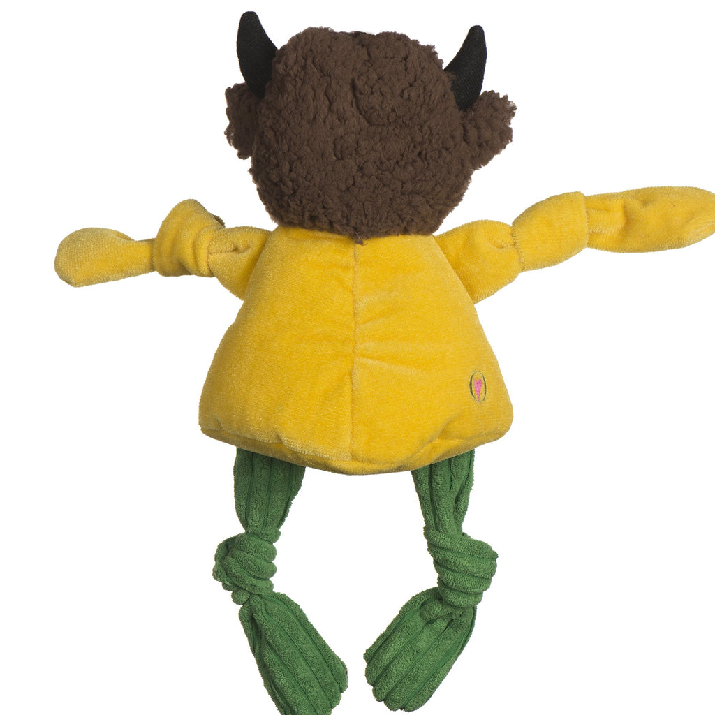 North Dakota State Thundar Knottie Dog Toy – Plush Mascot with Squeakers