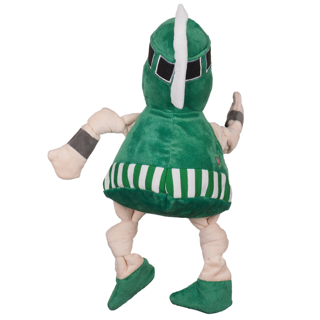 Michigan State Sparty Knottie Plush Dog Toy