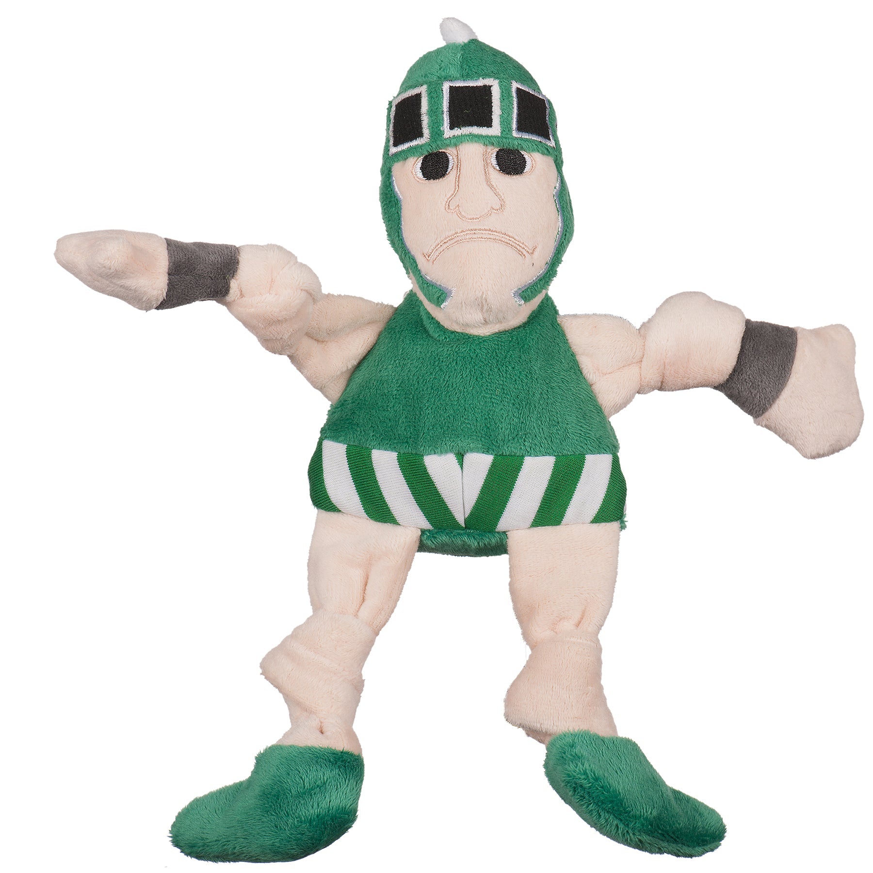 Michigan State Sparty Knottie Plush Dog Toy