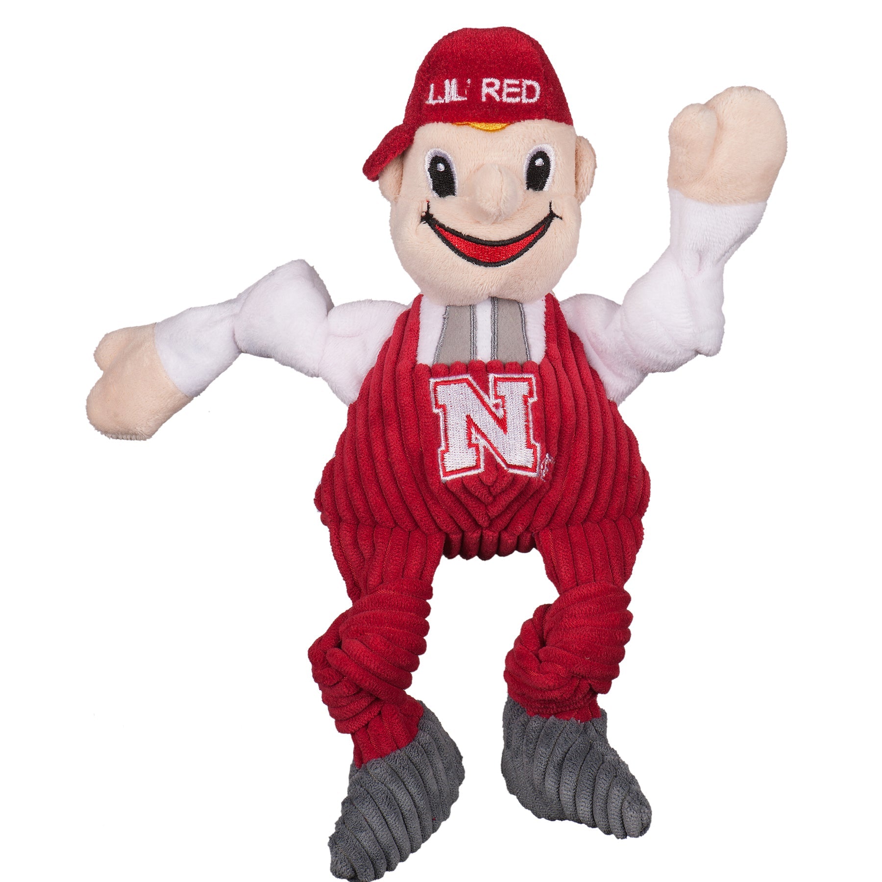University of Nebraska Lil Red Knottie Plush Dog Toy