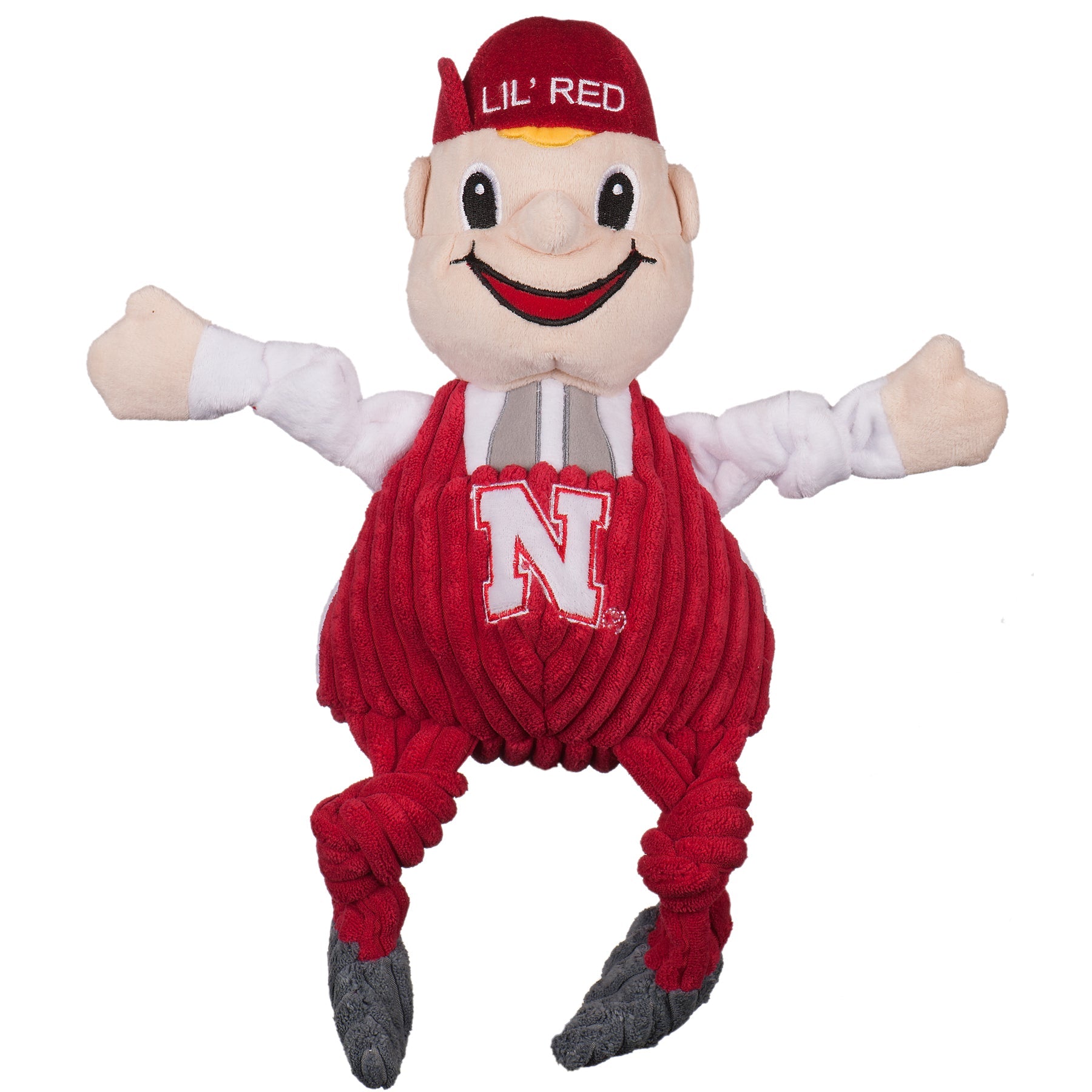 University of Nebraska Lil Red Knottie Plush Dog Toy