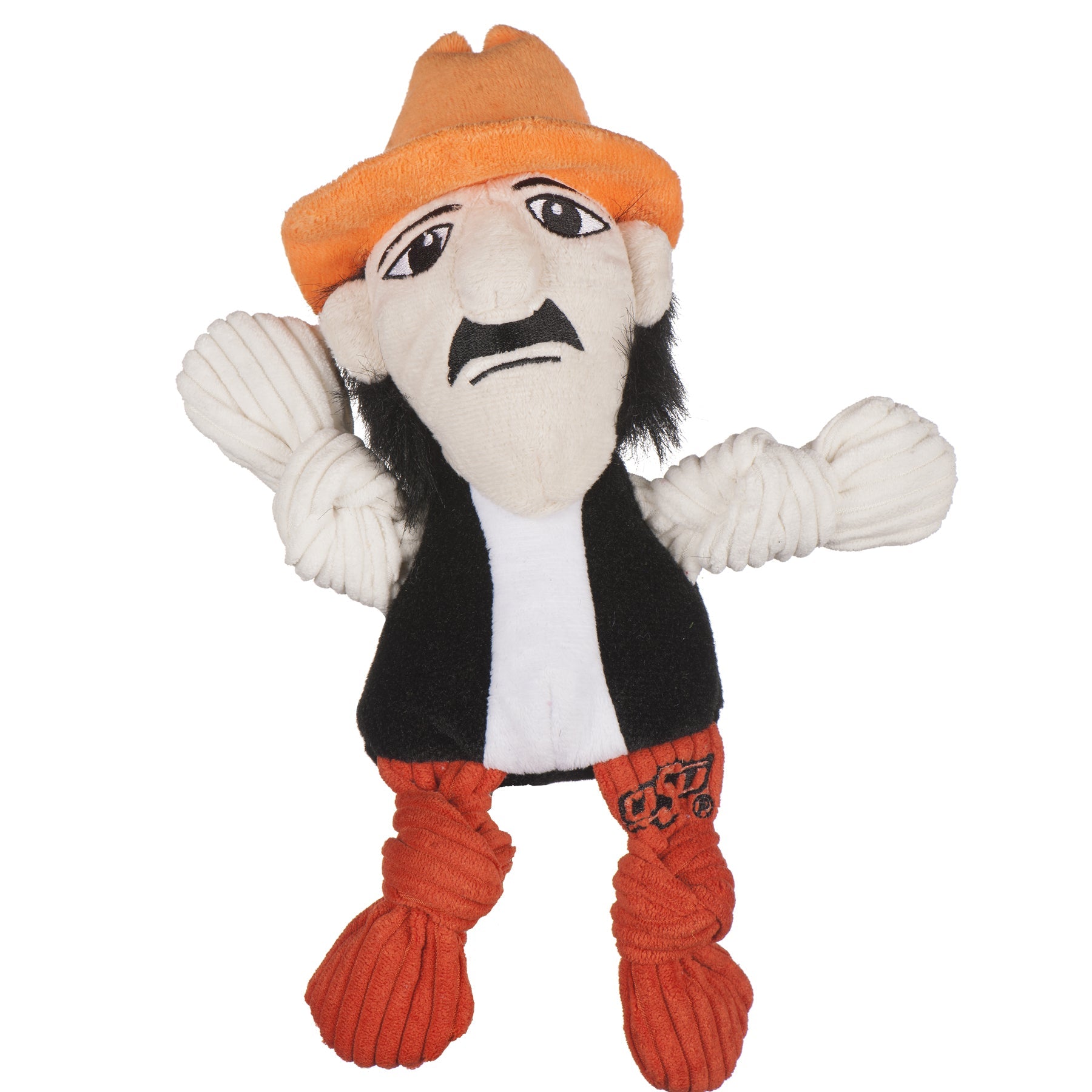 Oklahoma State Pistol Pete Knottie Plush Dog Toy, Large