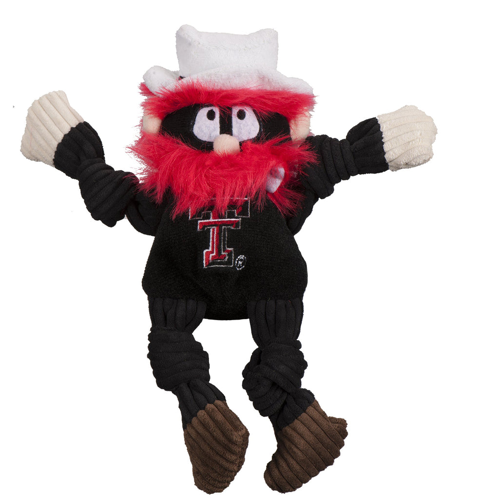Texas Tech Raider Red Knottie Plush Dog Toy, Large