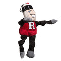 Rutgers Scarlet Knight Mascot Plush Dog Toy with Squeakers