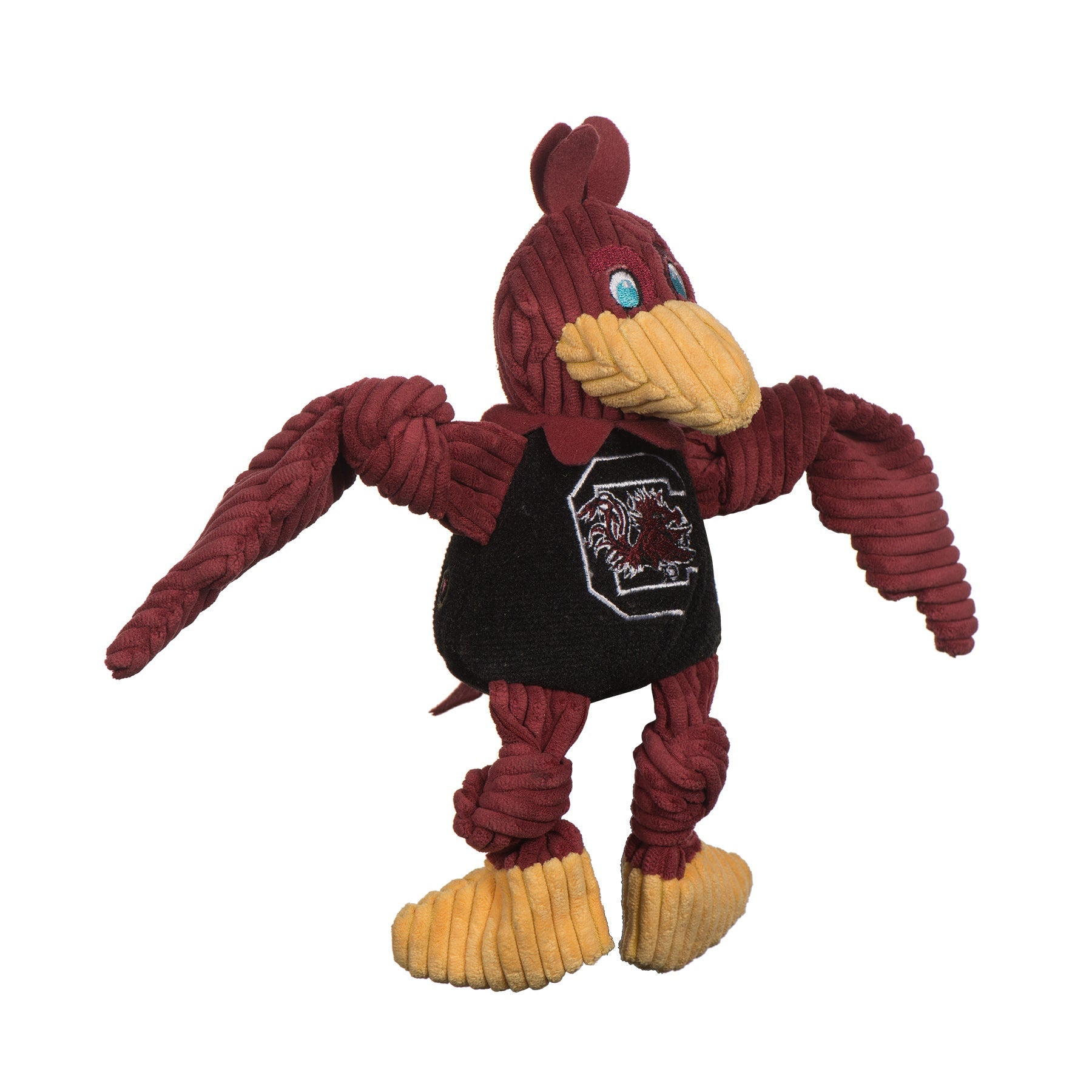 University of South Carolina Cocky Knottie Plush Dog Toy