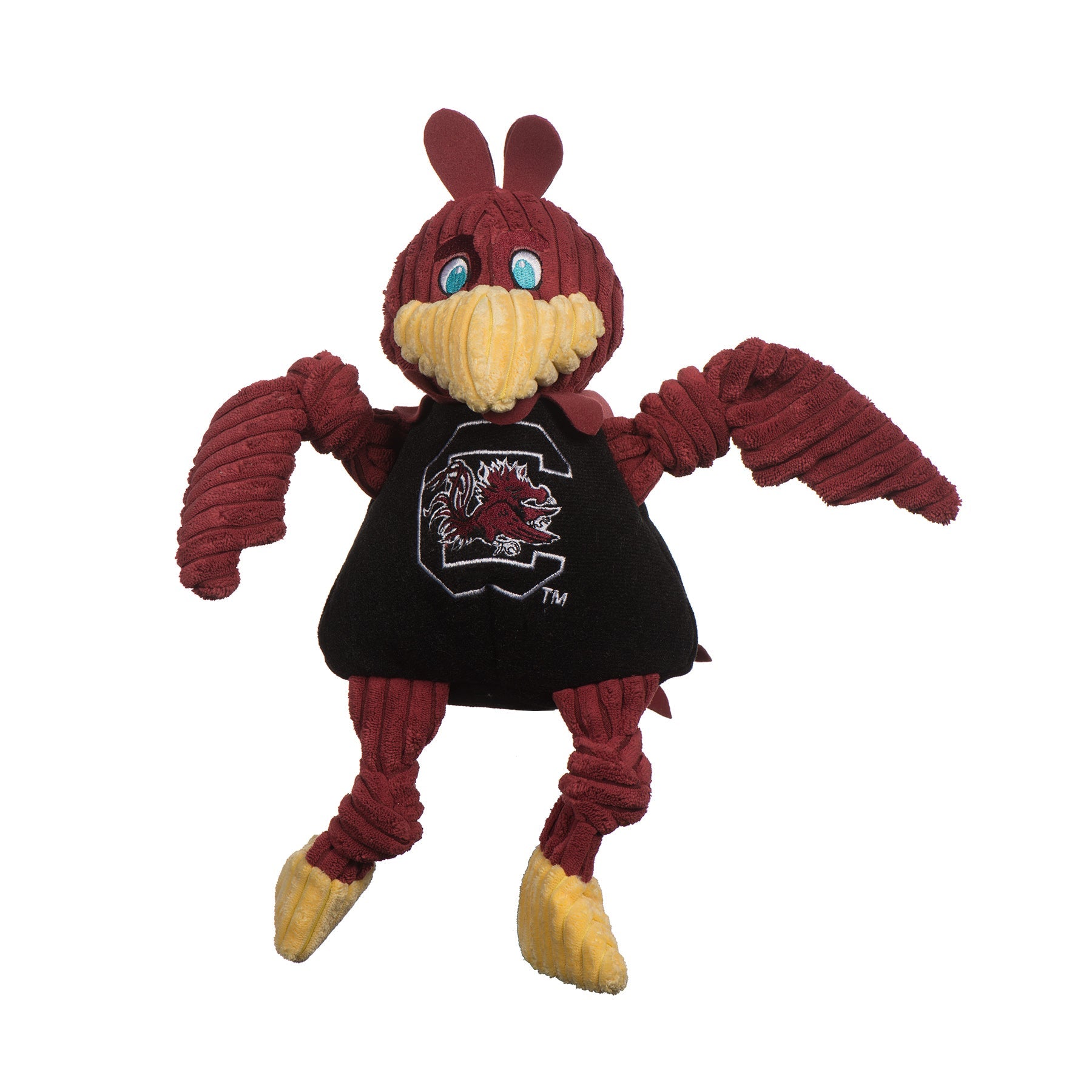 University of South Carolina Cocky Knottie Plush Dog Toy