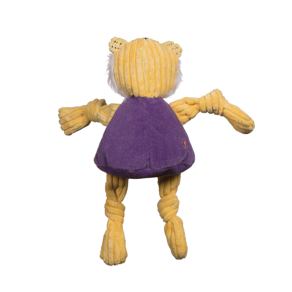 LSU Mike the Tiger Plush Dog Toy with Squeakers