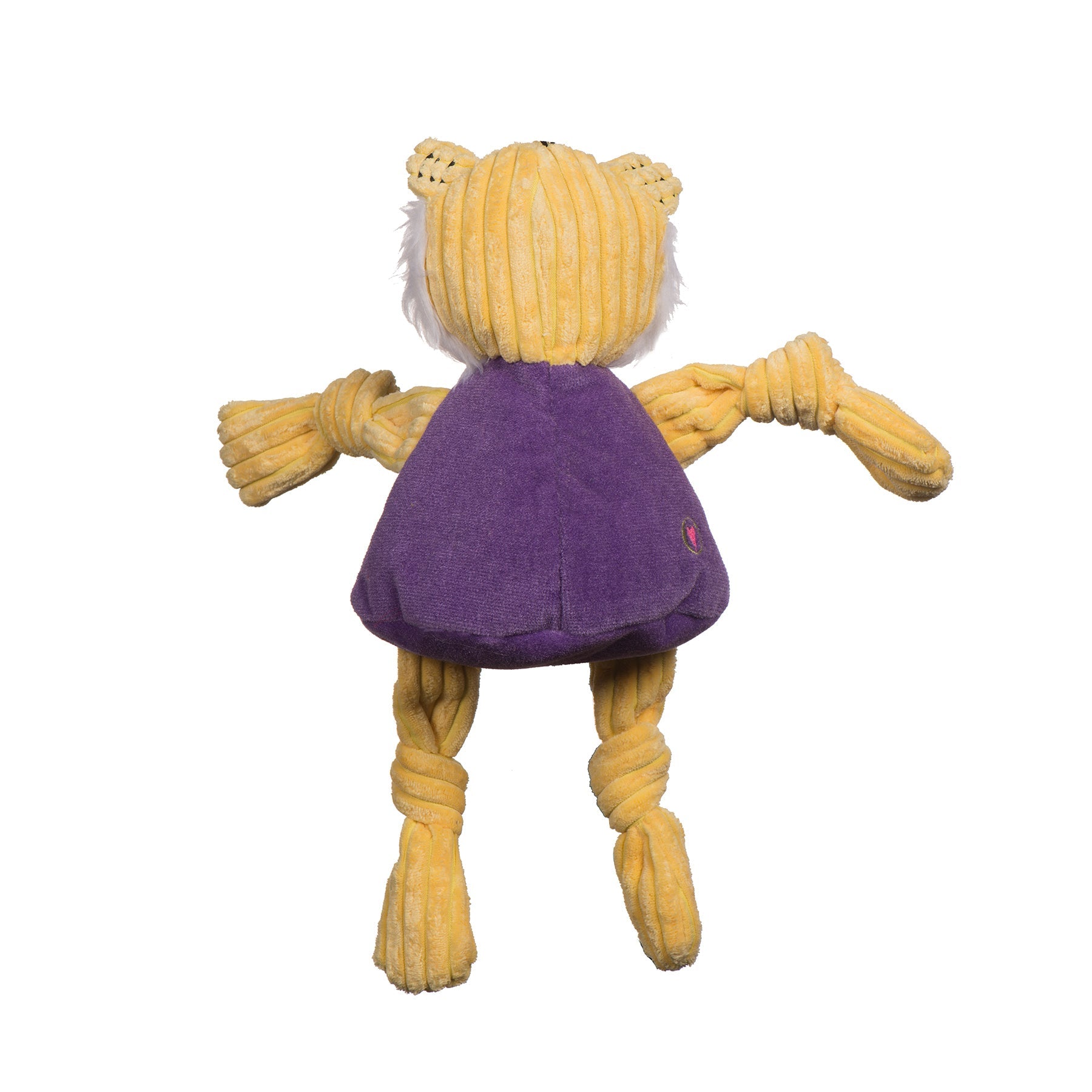LSU Mike the Tiger Plush Dog Toy with Squeakers
