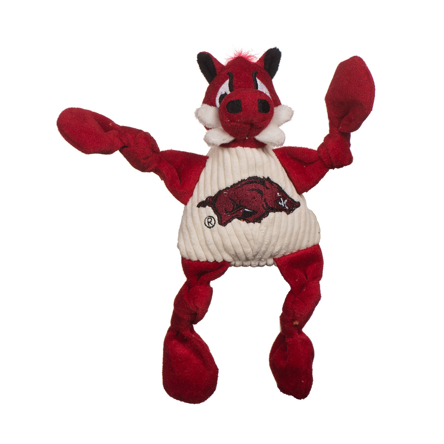 University of Arkansas Tusk Mascot Plush Dog Toy