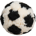 HuggleFleece Soccer Ball Plush Dog Toy, Limited Edition 8-Inch