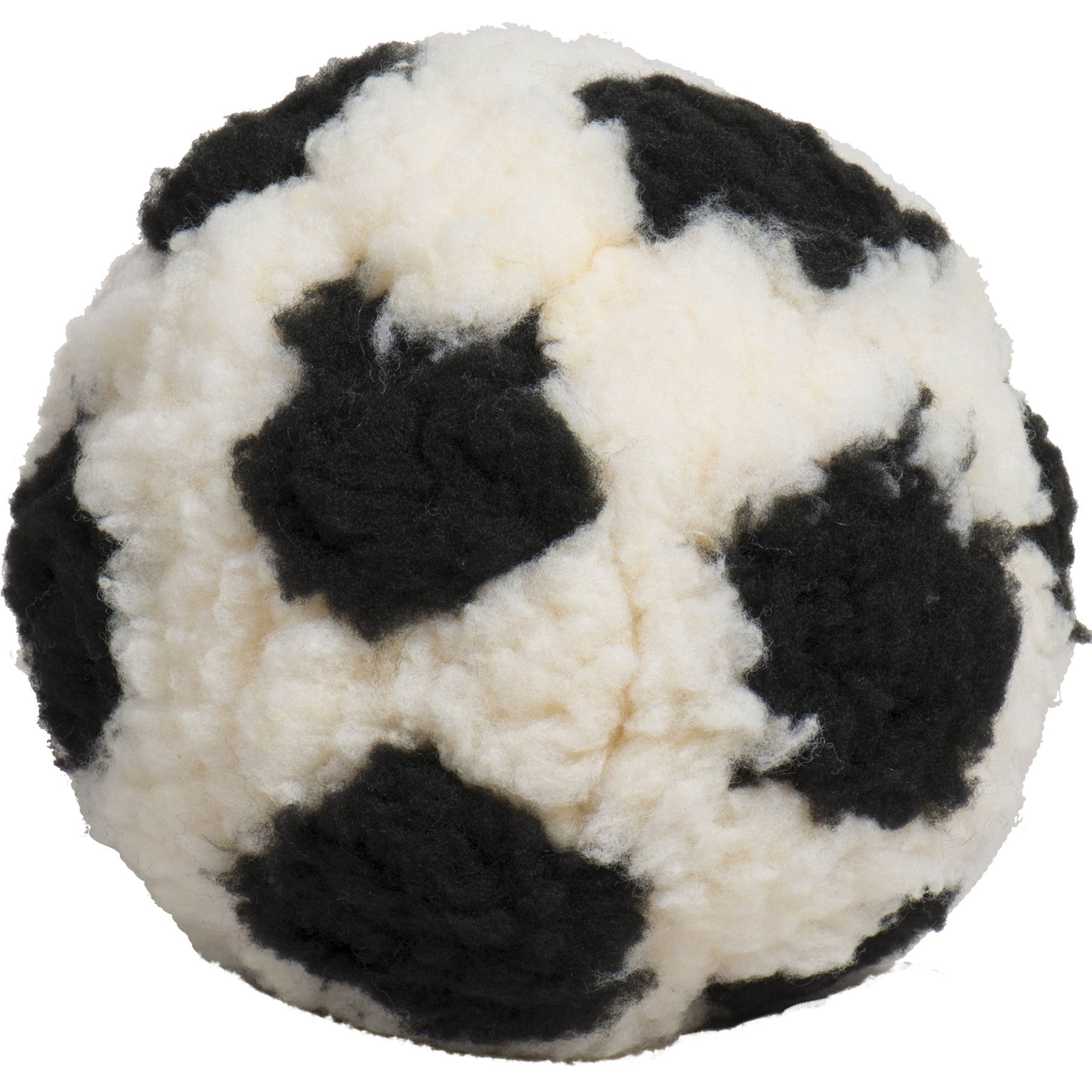 HuggleFleece Soccer Ball Plush Dog Toy, Limited Edition 8-Inch