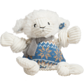 Leo Lamb Knottie Plush Dog Toy with Nordic Sweater