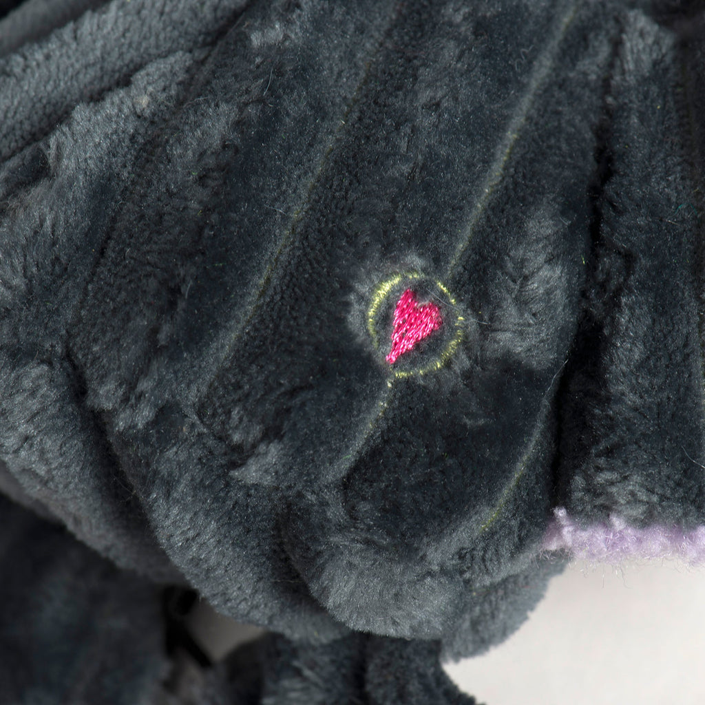Baxter Bat Plush Dog Toy with Squeakers and Corduroy Accents